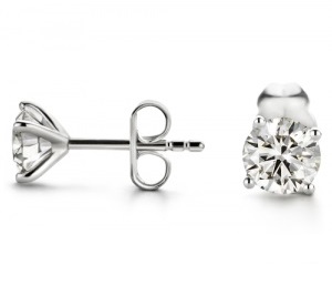 Boucles d'oreilles diamant