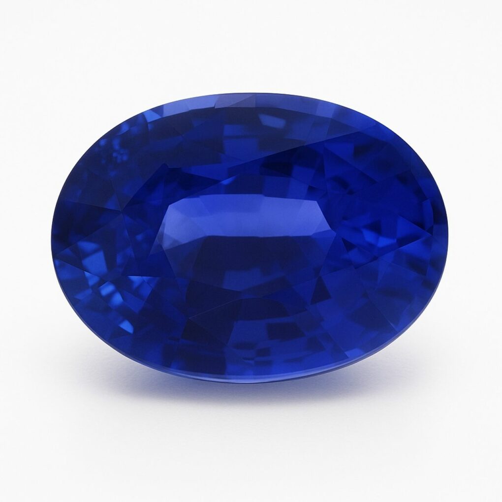 Sapphire Oval Cut – 3.46 Ct