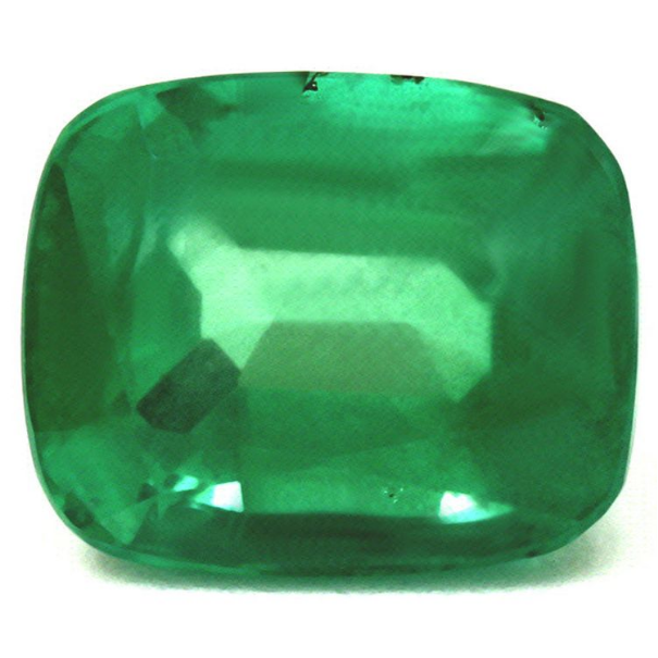 Emeraude taille coussin 2.91 cts - Non Huilée