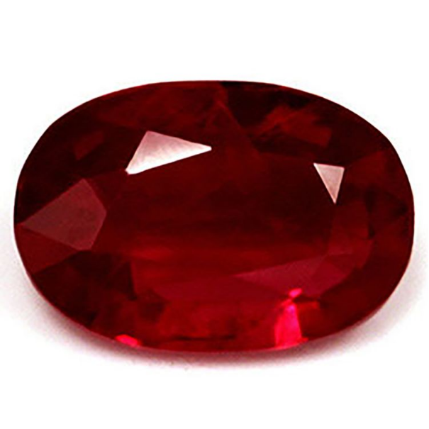 Rubis Naturel - Forme ovale - 1.46 cts