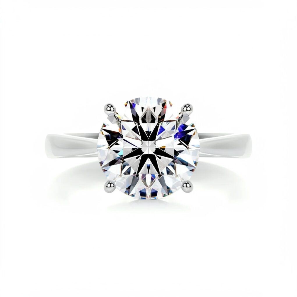 Solitaire Diamant Naturel