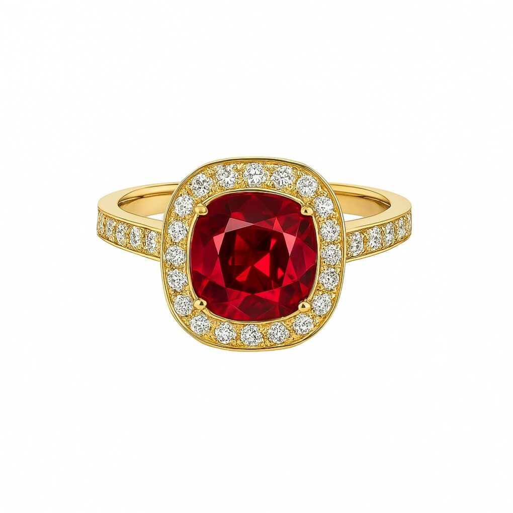 Bague rubis