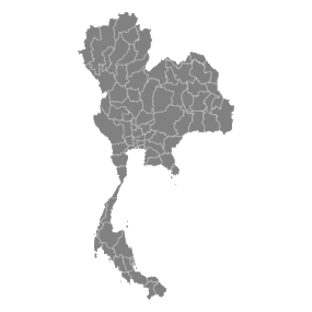 carte de la Thaïlande