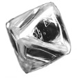 diamant brut octaédrique