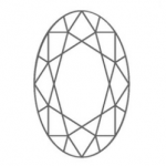 diamant forme ovale