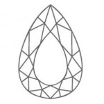 diamant forme poire