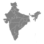 mappa dell’India