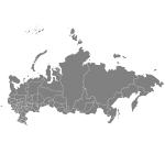 mappa della Russia